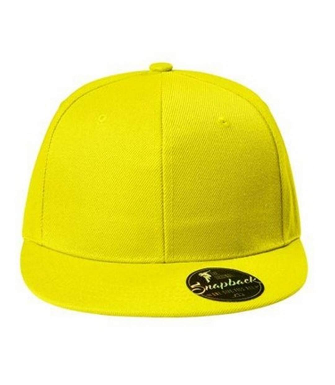 Casquette De Baseball Rap Jaune Malfini-1