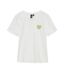 T-shirt Blanc/Vert Femme Vero Moda Julia - L