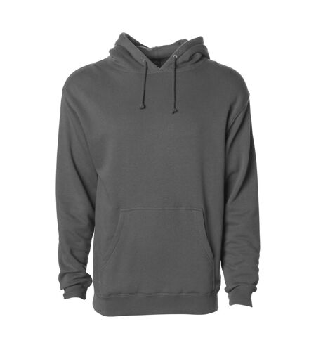 Sweat À Capuche Homme Charbon Chiné Independent