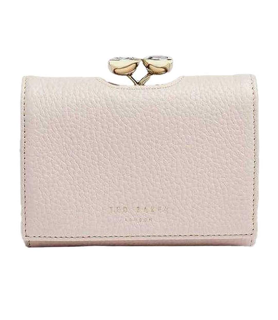 Bobble Leather Wallet One Size Light Pink Ted Baker-1
