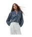 Blouse Motif/style Floral Femme Bleu Marine Rose French Connection-4