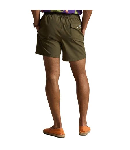 Short De Bain Traveller Homme Kaki Ralph Lauren