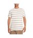 T-shirt Blanc/Marron Homme Quiksilver Between - S