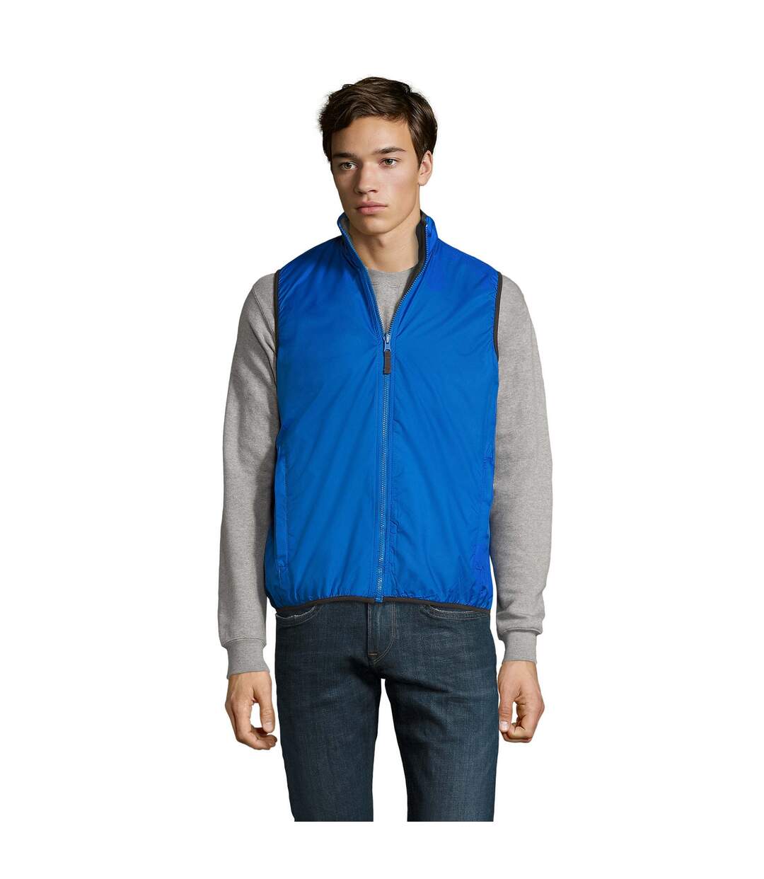 Veste Sans Manches Winner Adulte Bleu Roi SOLS-1