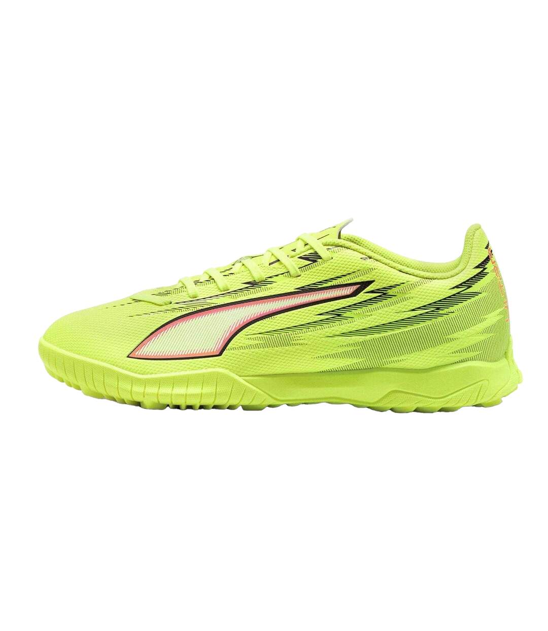 Mens Ultra 5 Play Astroturf Football Yellow Black Puma-2