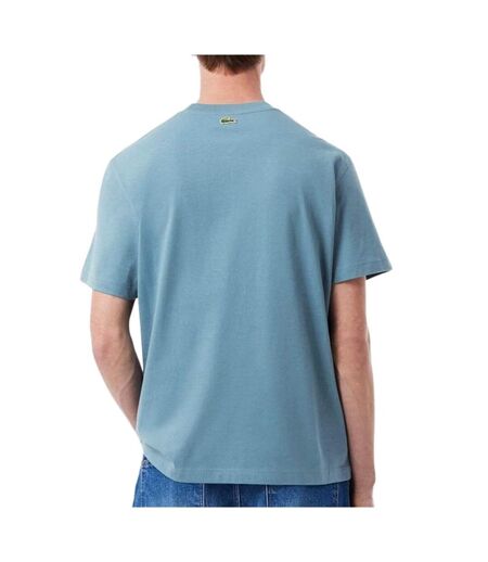 T-shirt bleu homme lacoste th0284