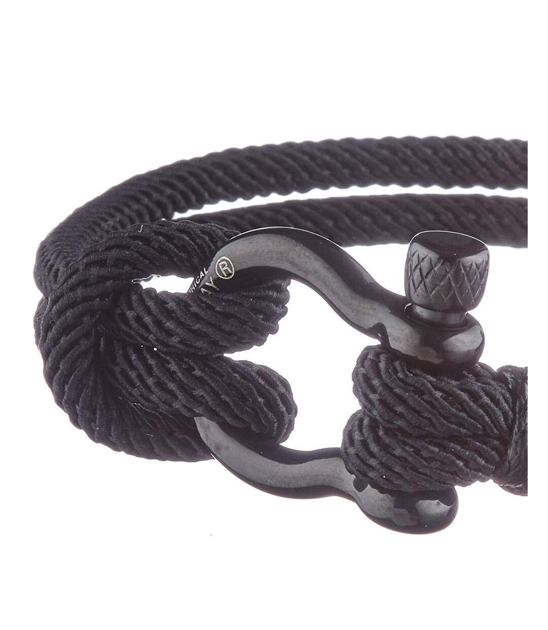 Bracelet noir homme geographical norway 315008 - taille unique-3