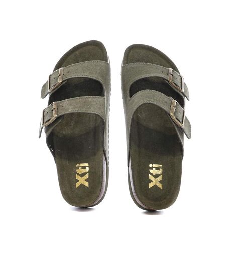 Sandales kaki femme xti cuir 142552 - 35