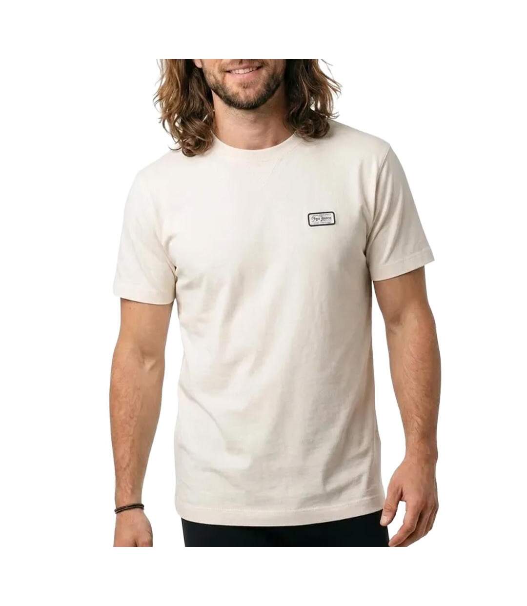 T-Shirt blanc homme pepe jeans joaquin-1