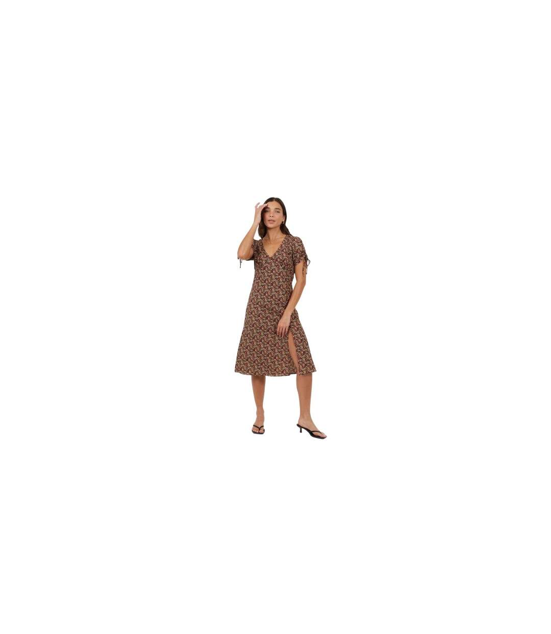 Robe Portefeuille Femme Vert Brave Soul-1