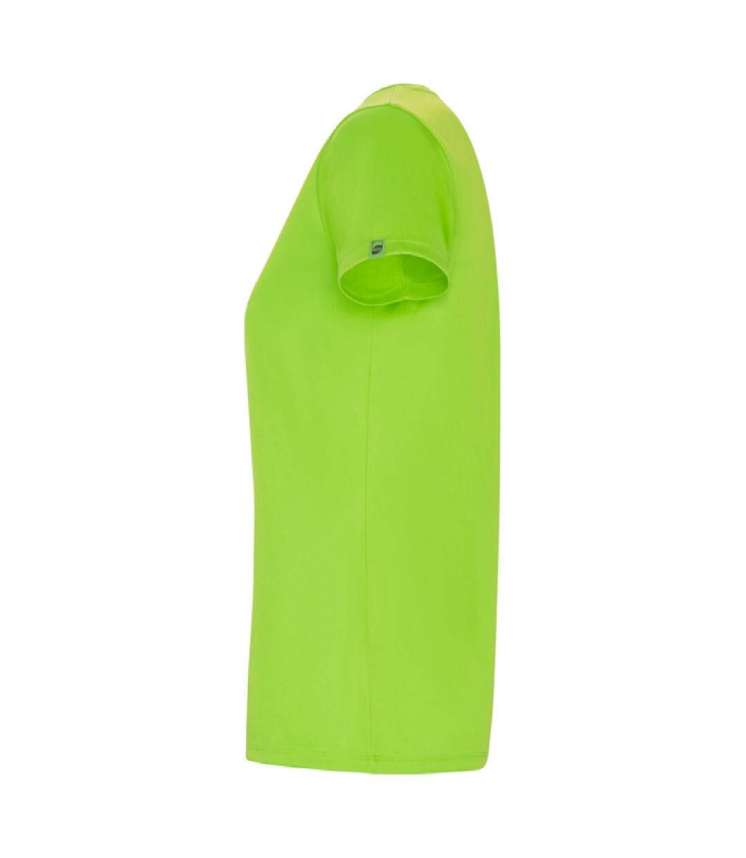 T-shirt Imola Femme Vert Fluo Roly Eco-3