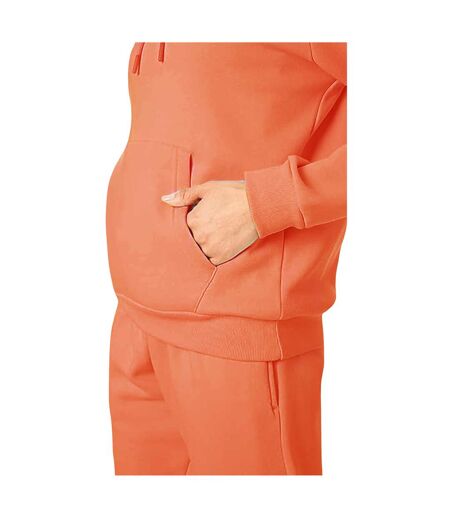 Sweat À Capuche Femme Orange Light And Shade