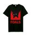 T-shirt Style Poulains Black Cat Adulte Noir Amplified-1