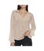 Blouse Manches Longues Rose Femme JDY Cody - L