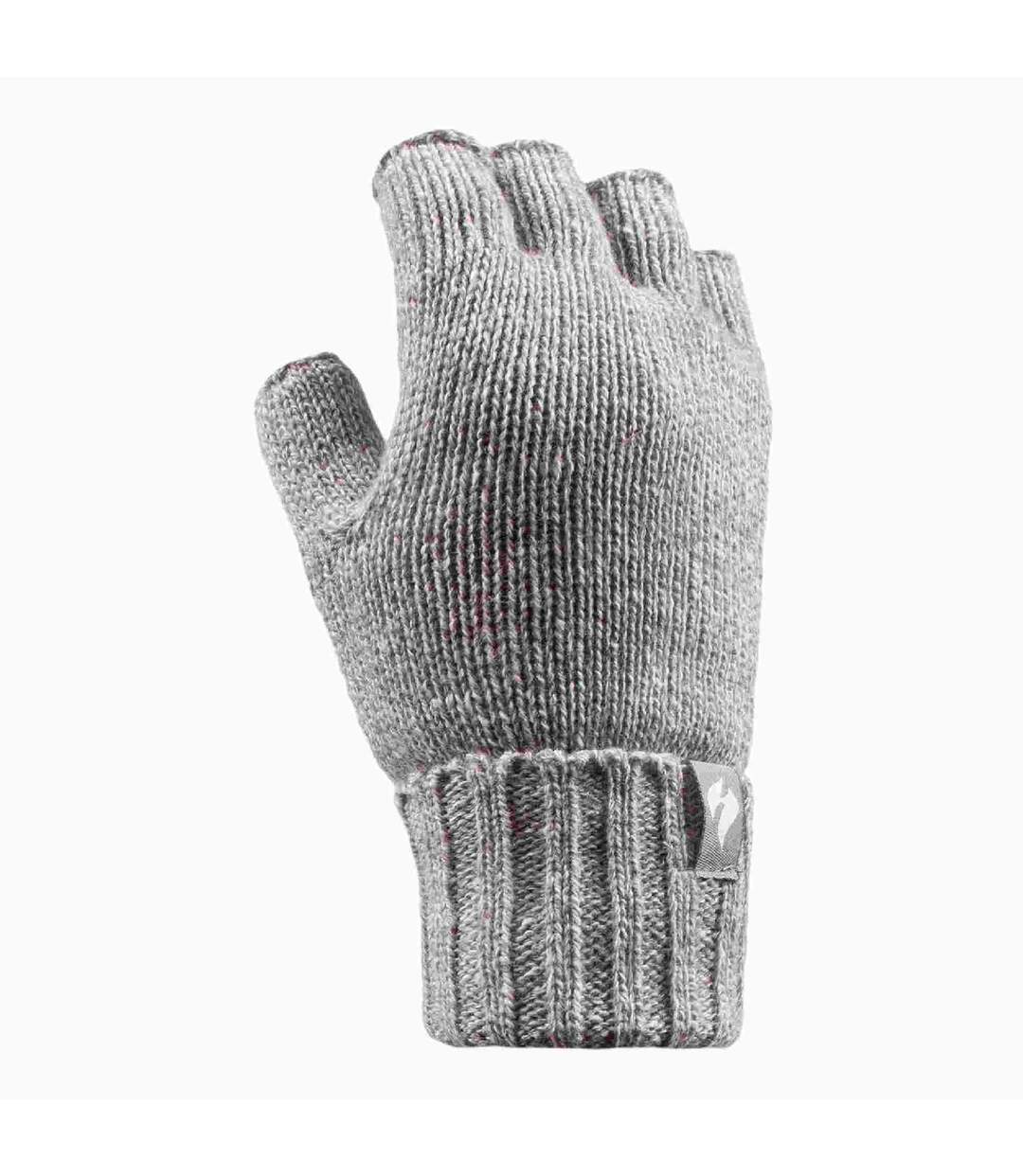 Heat Holders Femme Gants Hiver | Gants Thermiques Sans Doigts Polaire Fourrure-1
