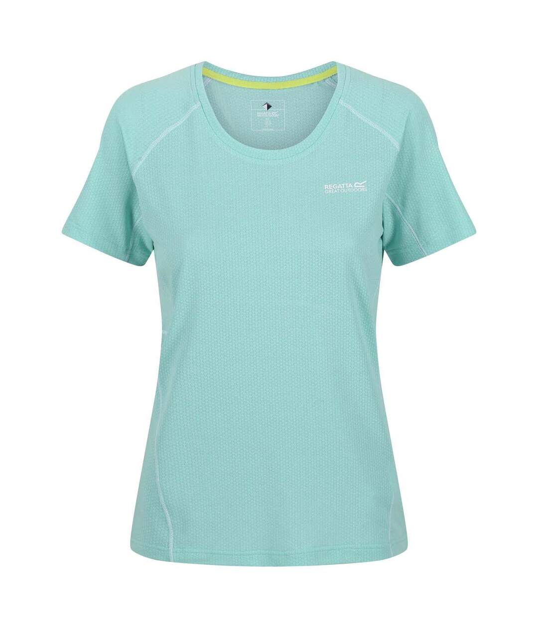 Womens/ladies Devote Ii Quick Dry Short-sleeved T-shirt Teal Regatta-1