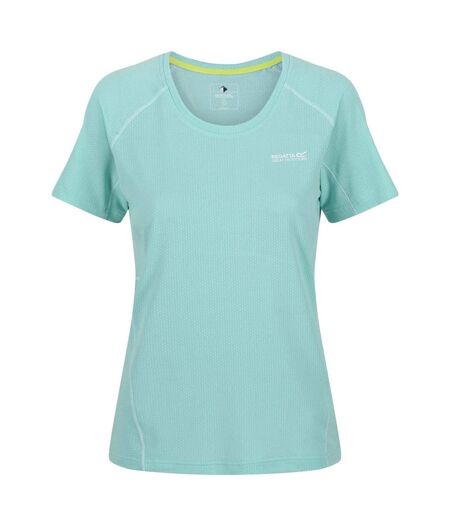 Womens/ladies Devote Ii Quick Dry Short-sleeved T-shirt Teal Regatta