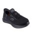 Womens/ladies tilido ombray safety trainers black Skechers-1