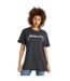 T-shirt Logo Adulte Charbon Amplified-2