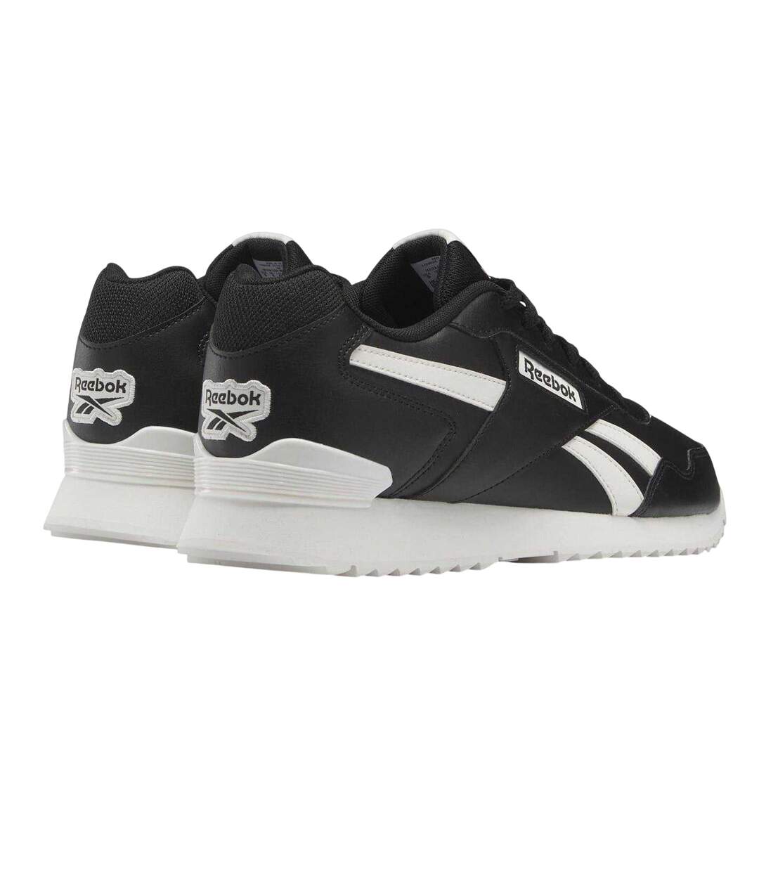 Mens Royal Glide Classic Trainers Black White Reebok-2
