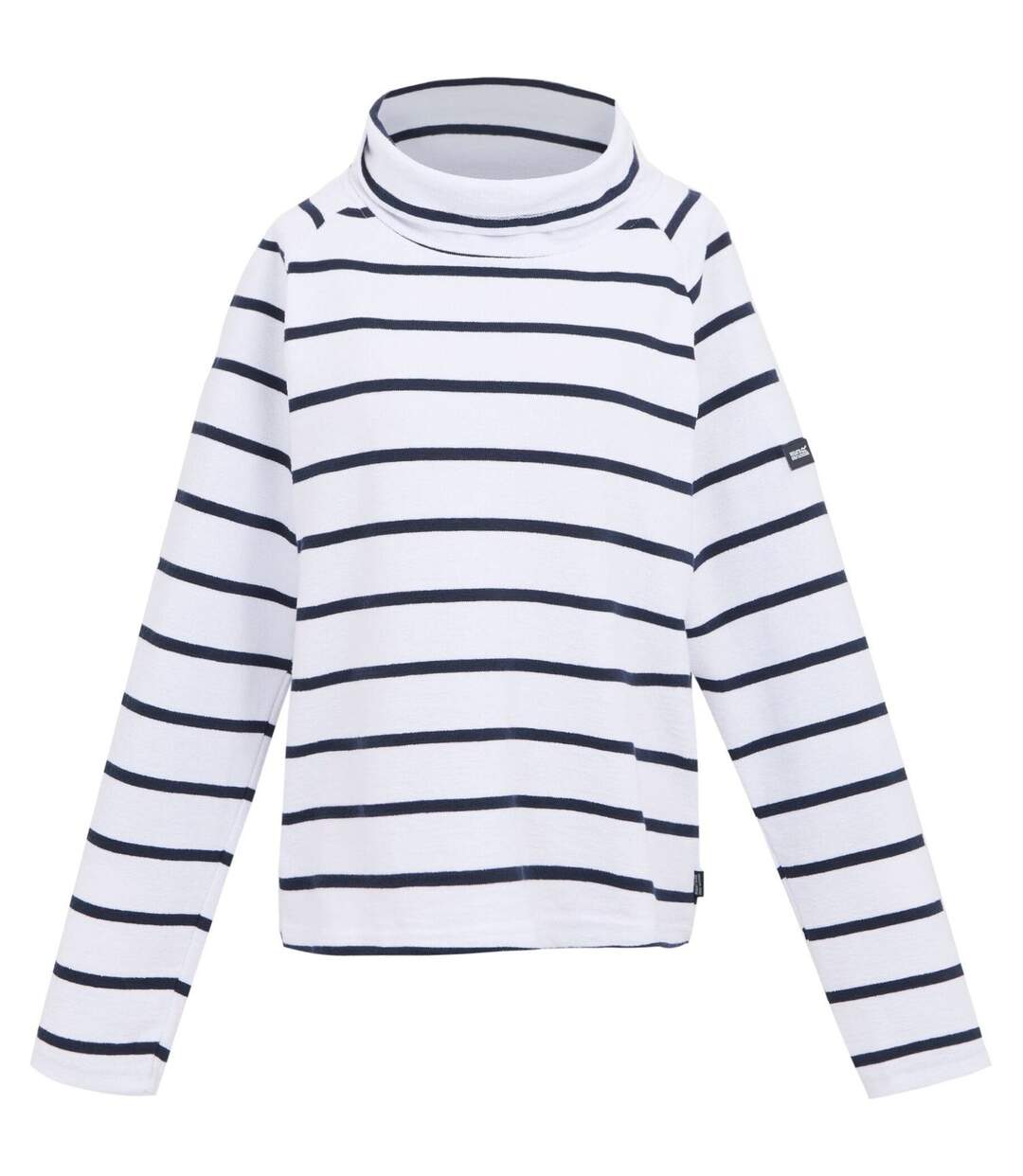 Sweat Havendo Femme Blanc Bleu Marine Regatta-2