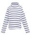 Sweat Havendo Femme Blanc Bleu Marine Regatta-2