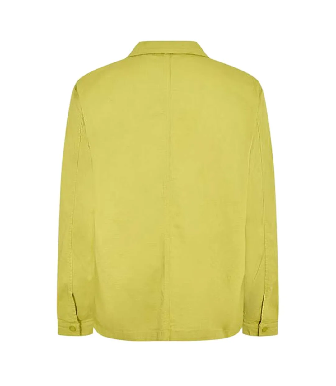 Mens Full Zip Overshirt Lime Marshall Artist-3