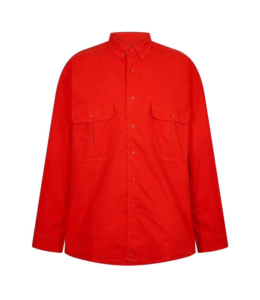Mens Skate Relaxed Fit Overshirt Fiery Red Levis-1