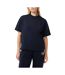 T-shirt ample femme bleu Lacoste-3