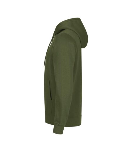 Sweat À Capuche Miami Adulte Vert Militaire Clique