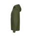 Sweat À Capuche Miami Adulte Vert Militaire Clique-3