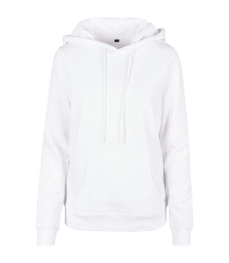 Womens/ladies Basic Hoodie White Build Your Brand