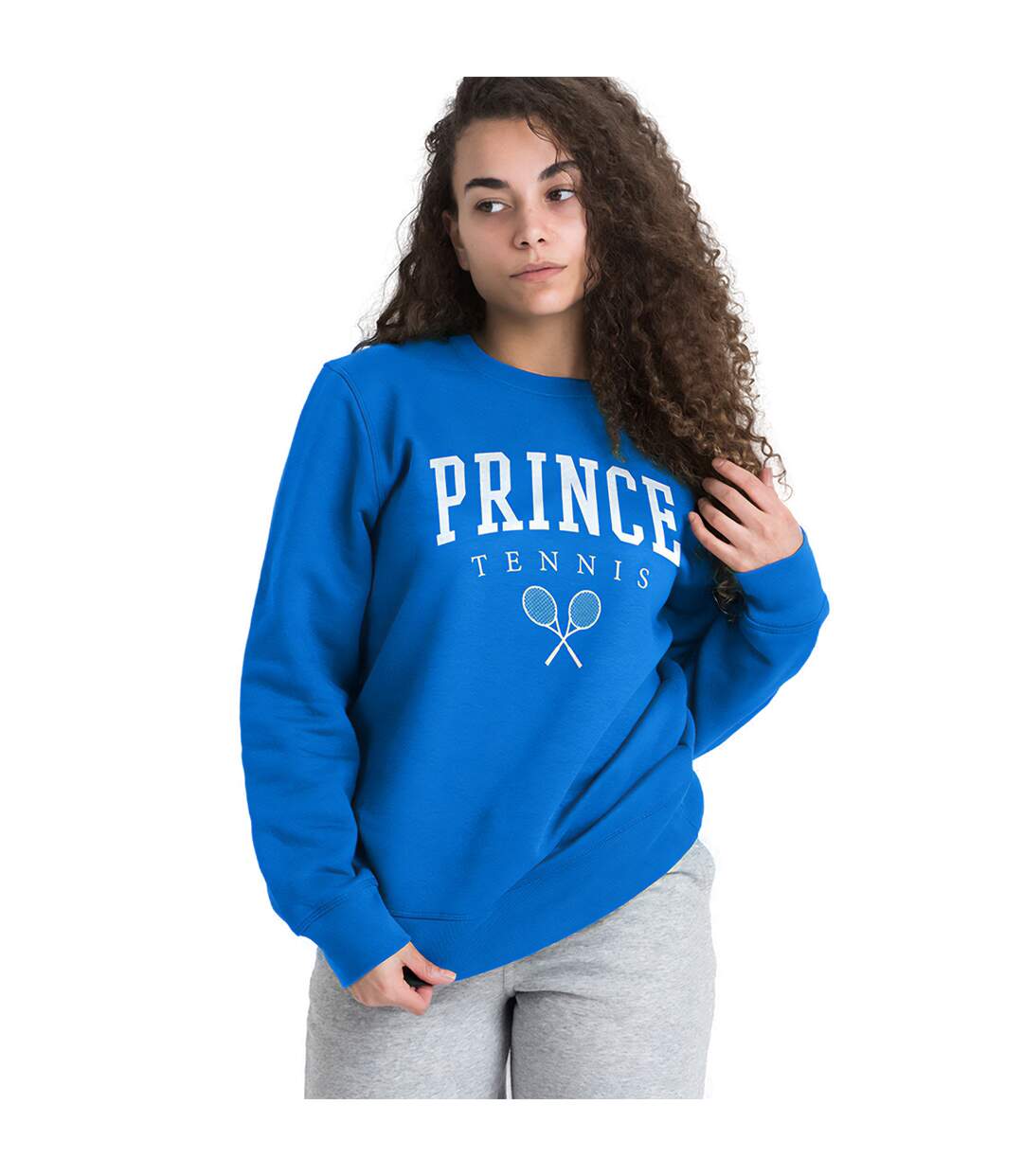 Sweat crossover adulte bleu roi Prince