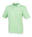 Henbury Mens Coolplus® Pique Polo Shirt (Lime Green)