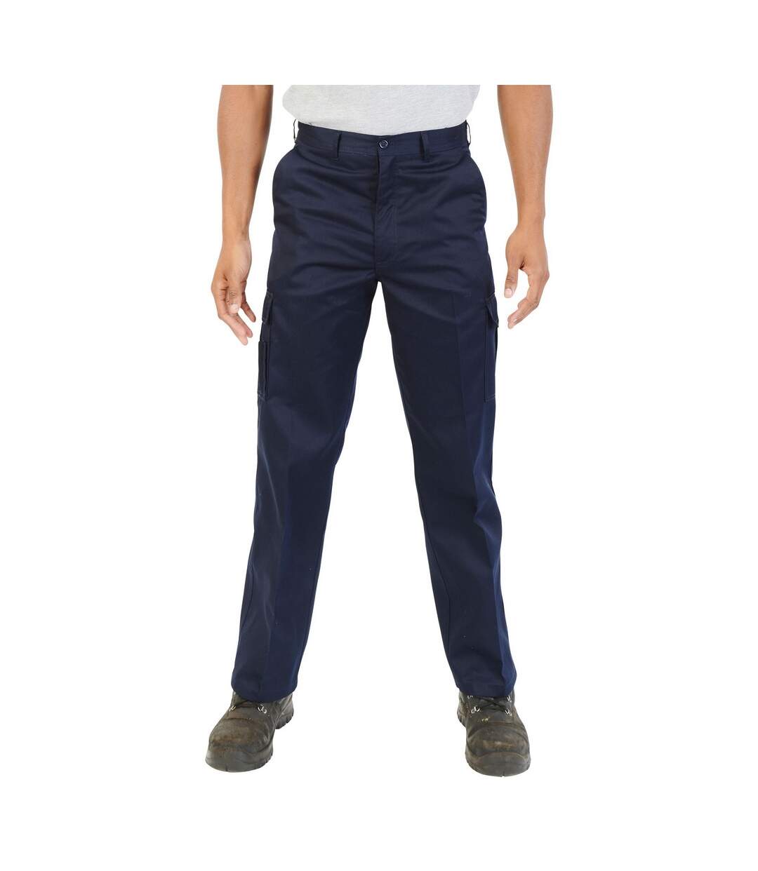 Pantalon de travail combat homme bleu marine Absolute Apparel-3