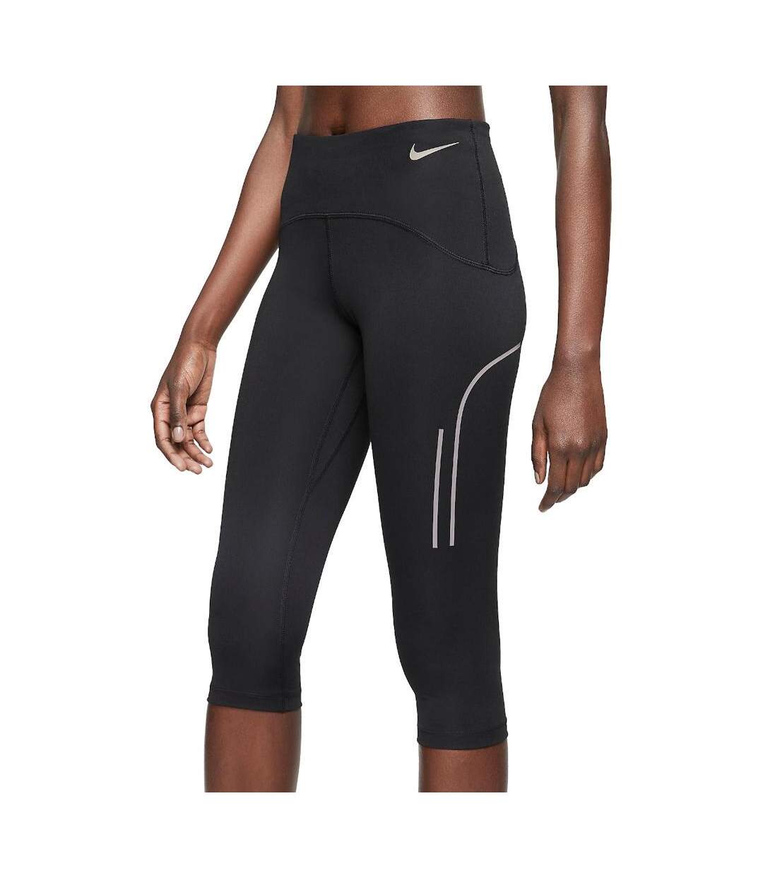 Legging Noir Femme Nike Speed Capri - XS-1