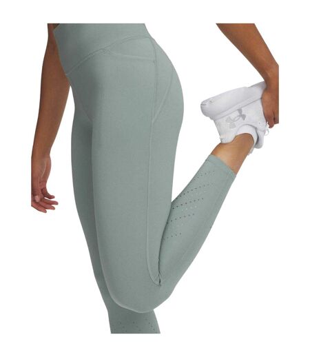 Legging Heatgear Femme Vert Under Armour