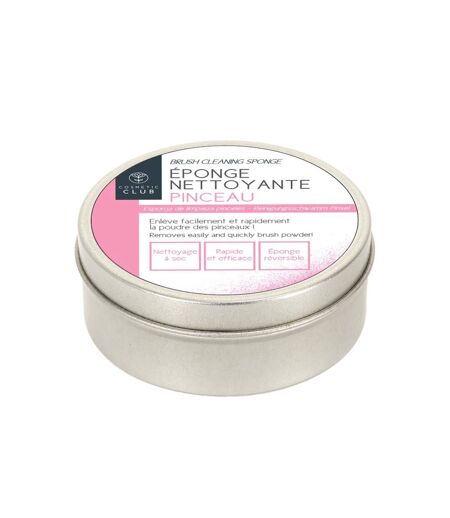 Éponge Nettoyante Réversible Pinceau 8cm Noir