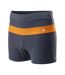 Short De Bain Champion Oahu Pour Hommes Bleu Marine Foncé Orange Aquawave-3