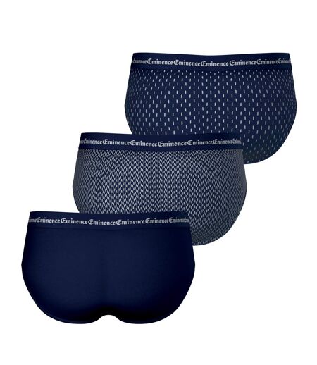 Lot de 3 slips homme Business Print Eminence