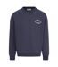 Sweat Motif/style Arc Homme Gris Foncé Blank Essentials-2