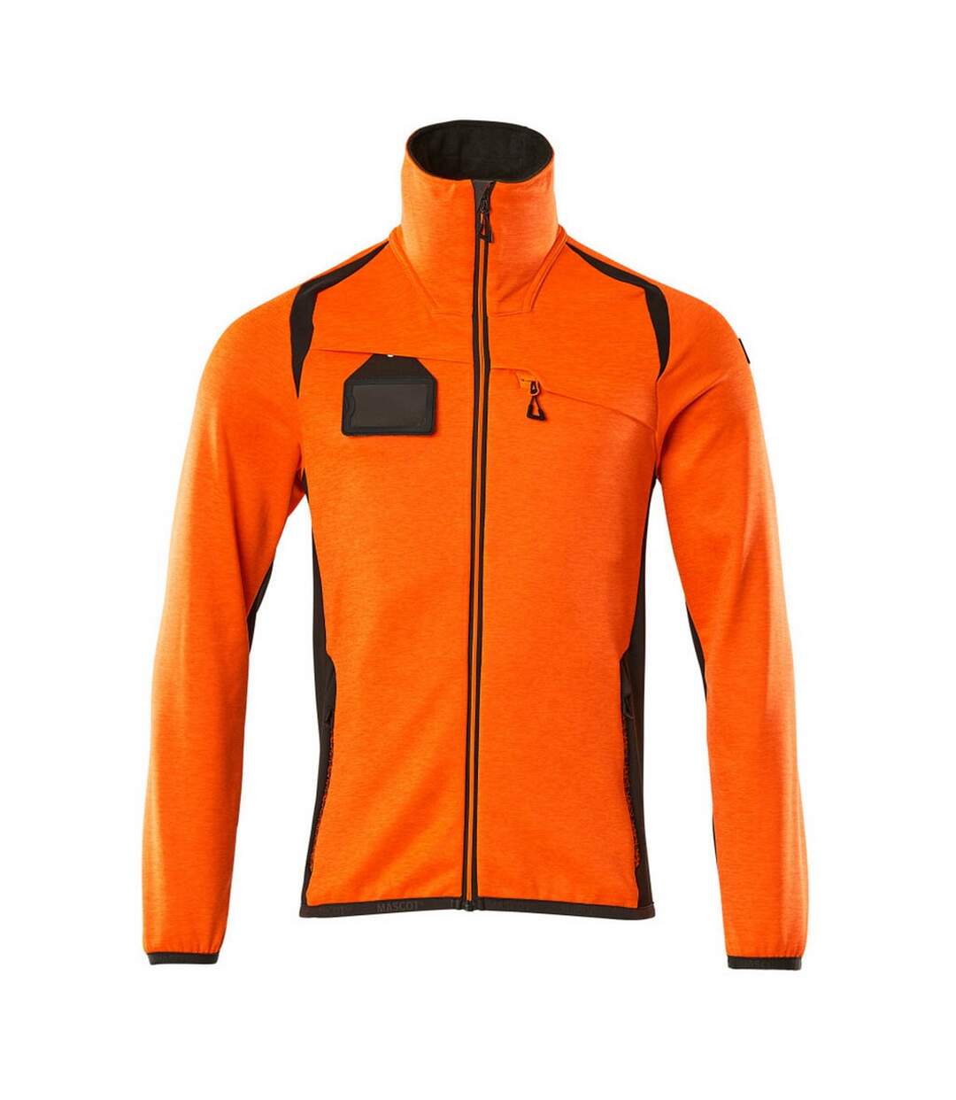 Veste Polaire Accelerate Safe Homme Orange Fluo Anthracite Foncé Mascot-1