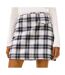 Jupe blanc/noir femme tommy hilfiger aline-1
