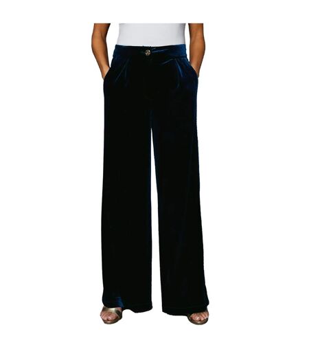 Pantalon femme bleu sarcelle Principles