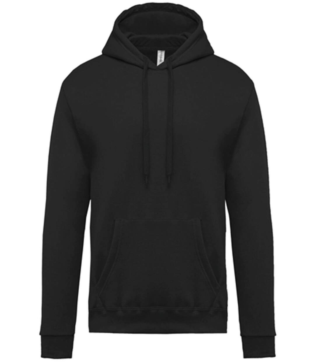 Sweat-shirt à capuche - Unisexe - K476 - noir-2