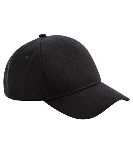 Unisex Adult Earthaware Organic Baseball Cap Black Beechfield