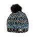 Bonnet Motif/style Tricoté Frosty Femme Noir Regatta-3