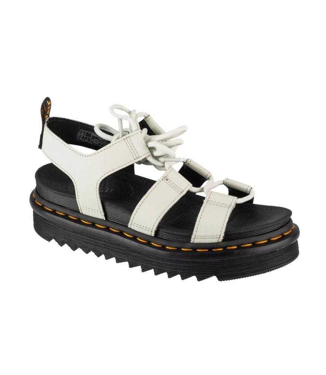 Womens/ladies Nartilla Hydro Leather Sandals White Dr Martens-1
