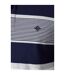 Haut de rugby placement homme bleu marine Maine