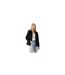 Womens/ladies Amber Classic Blazer Caviar Levis-1
